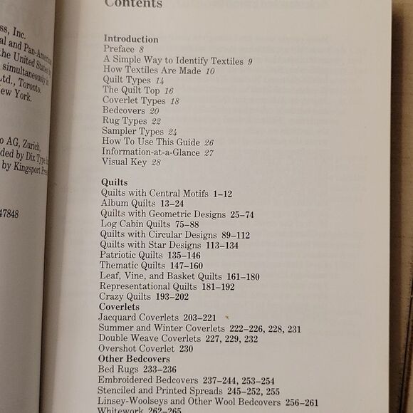 Knopf Collectors' Guide to Quilts, Coverlets, Rugs & Samplers - Picture 8 of 8